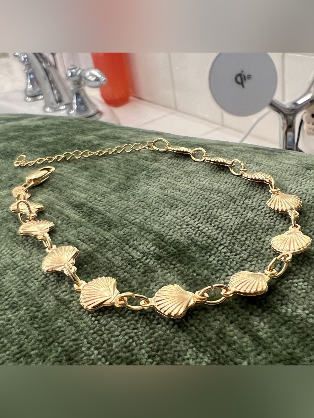 18K Gold-Filled Seashell Charm Necklace - Women's Jewelry
